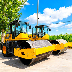 10 tấn mini nhựa đường đường lăn 13HP DIESEL & Xăng động cơ nhỏ gọn đi xe trên đường <span class=keywords><strong>compactor</strong></span> nhỏ nhỏ đường lăn - Product Image 1