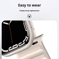 Bracelet de montre intelligente en silicone à motif d'échelle pour Apple Watch S10 S9 Ultra 3 Bracelet de montre en caoutchouc souple pour IWatch 40mm 42mm 46mm 49mm