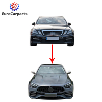 Upgrade W212 Tahun 2009-2013 ke Gaya W213 Tahun 2021, Bodykit W212 Lama ke Baru, Sistem Bodi Mobil Otomatis dengan Lampu, Bumper Mobil W212 ke W213 E63