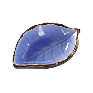 Plats en céramique durables en forme <span class=keywords><strong>de</strong></span> <span class=keywords><strong>feuille</strong></span> pour sauce <span class=keywords><strong>soja</strong></span>, vinaigre, plats à tremper pour fondue, plat à assaisonnement polyvalent pour cuisine et restaurant - Product Image 5