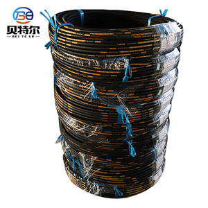 Hydraulische Hoge Kwaliteit Flex Duurzame Bendy Hoge Bestendige Druk Luchtafvoer Stoom Industriële Rubberen Slang - Product Image 5