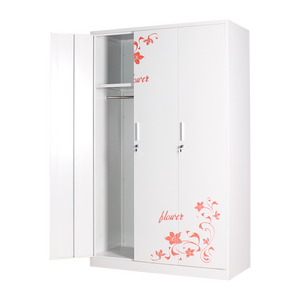 Armario Moderno Plegable de Metal para Dormitorio, Fácil de Montar, Armario Infantil con Puertas Corredizas para Habitaciones Pequeñas o de Alquiler - Product Image 4