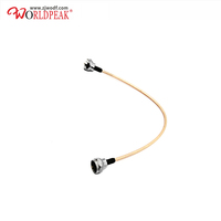 Câble coaxial de type F 75 Ohm RG179 F mâle-mâle pour TV, modem, tuner, antenne satellite, télévision numérique, haut débit Internet