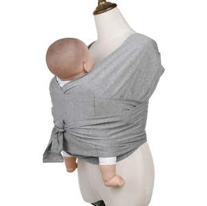 J327 personnalisation nouveau style simple type fabricant écharpe de portage pour bébé multifonctionnel coton porte-bébé - Product Image 1