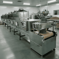 Fruit- en groente-microgolfdehydrator en -droogmachine, microgolf cashewnoten droogmachine