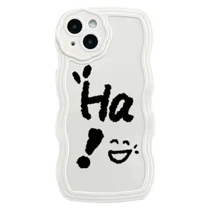 Ha Smile Face Pattern Printing funny phone cases for iPhone 14 i Phone14 Case