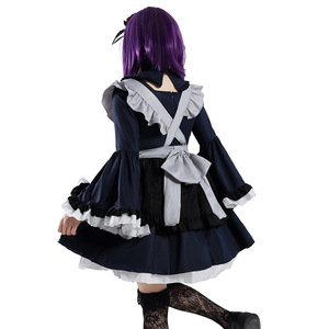Disfraz de Cosplay de Maid de Yi Xiaoyi Kitagawa Kaimu para Mujer Adulta, Traje de Anime de Poliéster, Ropa de Disfraz, Origen Transfronterizo, Envío en 7 Días - Product Image 4