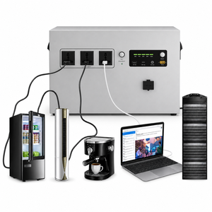 Station d'alimentation portable la plus vendue 1200W 2000W 3600W, système de stockage d'énergie domestique tout-en-un, générateur solaire - Product Image 4