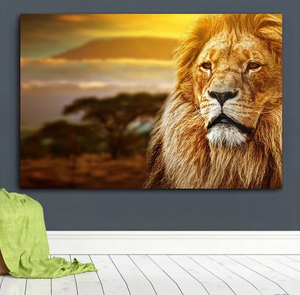 Arte Mural 3D <span class=keywords><strong>de</strong></span> León Africano, Diseño <span class=keywords><strong>de</strong></span> Moda, Decoración <span class=keywords><strong>de</strong></span> Porcelana <span class=keywords><strong>de</strong></span> Cristal <span class=keywords><strong>de</strong></span> Alta Definición para el Hogar, Venta al Por Mayor - Product Image 5
