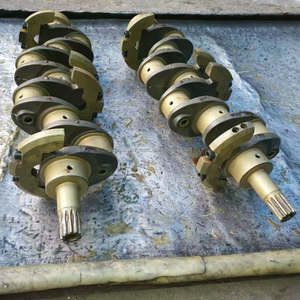 เพลาข้อเหวี่ยงสำหรับเครื่องยนต์4RB3 4RB2 4RB1ของ Mitsubi ชิ้นส่วนรถยนต์ - Product Image 4