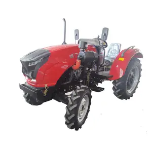4 wheels driving type tractor agriculture mini wheel tractors 4WD garden tractor