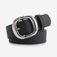 Ceintures pour femmes, hommes, style vintage punk, hip hop, YK2, ceinture noire à boucle léopard, ceintures à boucle pour filles, ceintures pour jeans