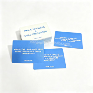 Tarjetas de Preguntas Profundas <span class=keywords><strong>para</strong></span> Parejas, Juego de Conversación <span class=keywords><strong>para</strong></span> Parejas Casadas y En Pareja, 100 Tarjetas Personalizadas - Product Image 3