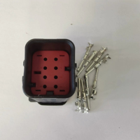 776494-1 | DEUTSCH | Conector de Plástico Automotriz Rectangular de 2 Posiciones, Gris, 0.177" (4.50mm)