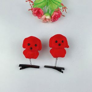 Yellow Duck Clip for <b>Kids</b> Girls Children Simulated Velvet Chicken <b>Hair</b> <b>Accessories</b> Made of Durable Rubber - Product Image 3