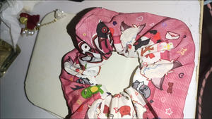 Love and Deepspace Hair Scrunchies Girls Ponytail Holder Cuerda elástica para el cabello Xavier Zayne Rafayel Ralayo Sylus <span class=keywords><strong>Caleb</strong></span> Hair Band - Product Image 5