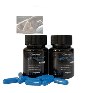 Cápsulas de Aumento Masculino para Crescimento Mais Longo e Maior, Cápsulas de Raiz de Maca Masculina, Suplemento Vegetal Masculino em Cápsulas - Product Image 1