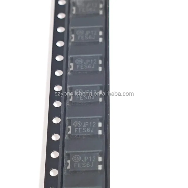 Rectifier Diode Standard 600 V 6A Surface Mount TO-277-3 FES6J