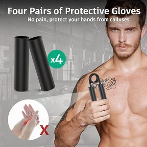 Kẹp sức mạnh huấn luyện viên 100-350 LB kim loại tay Grip strengthener không trượt nặng nhiệm vụ cẳng tay Exerciser tay Gripper - Product Image 5