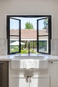 Good Price <strong>French</strong> Design <strong>Style</strong> Double Pane Insulating Tempered Glass Casement Windows Iron Steel Door Window Exterior <strong>Bathroom</strong> - Product Image 5