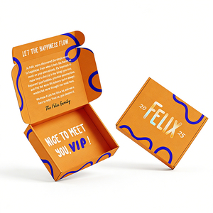 Accesorios de Moda, Caja de Regalo de Papel Corrugado Reutilizable Ecológica de Alta Gama, Impresión a Doble Cara, Diseño Personalizable Disponible - Product Image 4