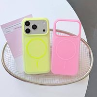 Coque de téléphone BAILI Factory Jelly Ice Cream Translucent Fine-ring Magnetic Pattern Anti-drop protection pour iPhone 12 Pro 15 16Plus