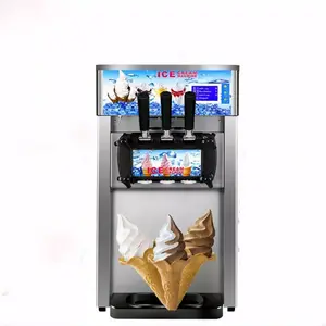 High-end 18 lrolled ice cream machine /swirl freeze ice cream machine