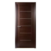 Portes en bois massif de haute qualité de différentes formes et tailles Prévention des incendies pour l'application de chambre à coucher Fabriqué sur mesure