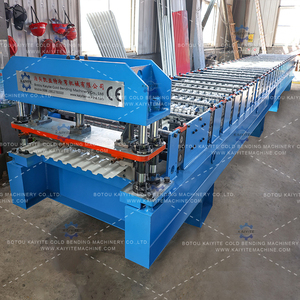 Machine de formage de volets roulants de style australien certifiée CE, 26 stations, rouleaux de 0,3 à 0,8 mm d'épaisseur, contrôle PLC, <span class=keywords><strong>moteur</strong></span>, pompe haute performance - Product Image 5