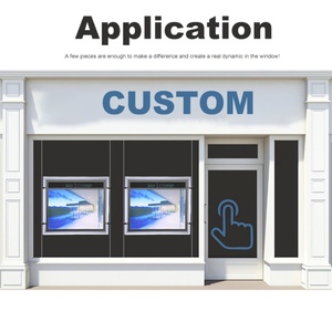 Barber Shop Sign LED Backlit Screen Poster Display Crystal Light <b>Box</b> Wall Panel Decoration - Product Image 6