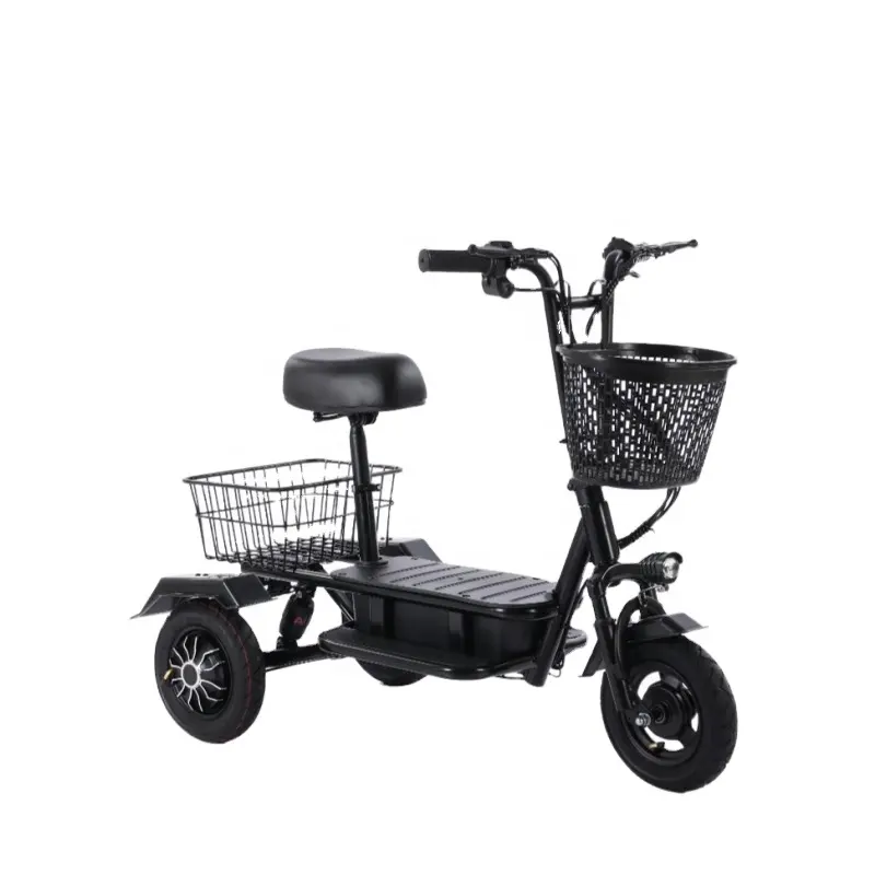 小型電動三輪車リチウム電池折りたたみスクーター軽量家庭用工場卸売