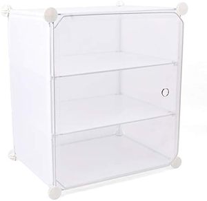 Caja de Almacenamiento Apilable para Adornos Navideños, Cuadrada, Transparente y Brillante, con Capacidad de 6-10L, Plegable, para Ahorrar Espacio en el Armario - Product Image 1