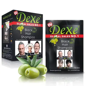 Dexe most hot sale new arrival cream for make hair black shampoo body scrub plastic packaging tubes