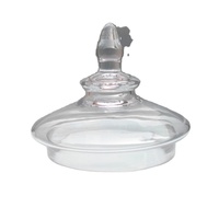Pot de cuisine de maison en verre borosilicaté Offre Spéciale de luxe fait à la main pot de stockage de bonbons soufflant conteneur pour la décoration de désherbage