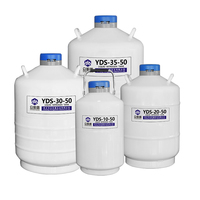 Tanque de Nitrógeno Líquido de Aleación de Aluminio PCZPX de 35L con Larga Vida Útil para Almacenamiento de Paja Congelada