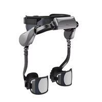 Exosquelette en fibre de carbone pour l'assistance à la marche, dispositif de soutien réglable, aide à la mobilité portable pour la randonnée