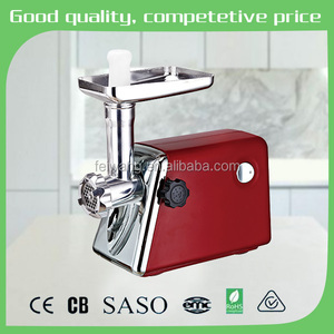 Aparato de cocina <span class=keywords><strong>manual</strong></span> y eléctrico de escritorio para el hogar con picadora y rebanadora de <span class=keywords><strong>carne</strong></span> con motor de cobre - Product Image 2