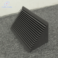 Cabine acoustique moderne en mousse insonorisante en polyuréthane, piège à basses pour hôtel et studio (coin)