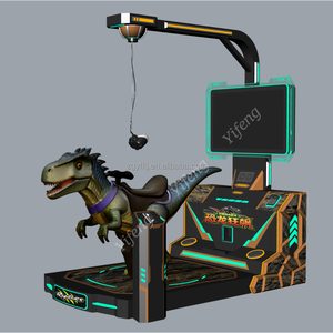 Machine <span class=keywords><strong>de</strong></span> jeu d'arcade immersive Dinosaur Rider : simulateur <span class=keywords><strong>de</strong></span> mouvement pour parc d'attractions et centre <span class=keywords><strong>de</strong></span> divertissement familial - Product Image 6