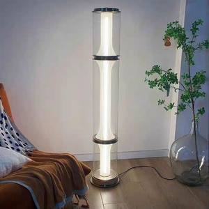 Lampe de sol en verre design de style moderne avec hauteur réglable, type <span class=keywords><strong>suspension</strong></span> LED pour chambre à coucher, salle à manger, lustre - Product Image 2