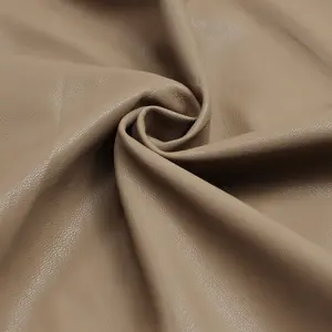 Elbiseler için streç PU deri kumaş Spanx Faux deri 2023 yeni geldi süet PU giyim kumaş