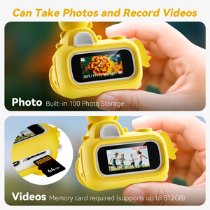 Appareil photo pour enfants <span class=keywords><strong>Inskam</strong></span> en gros - Appareil photo miniature durable avec écran IPS de 0,96 pouce, mémoire intégrée de 64 Go, capteur CCD, bouton en forme de C - Product Image 4