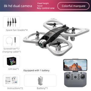 Drone S3 Premium Coloré pour Photographie Aérienne Avancée 8K, Mini Quadricoptère Intelligent en Plastique avec Évitement d'Obstacles - Product Image 6