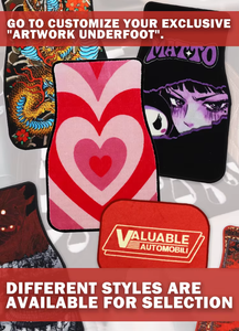 พรมปูพื้นรถยนต์ลายตารางสไตล์อนิเมะสุดเทรนดี้จากโรงงานโดยตรง พร้อมดีไซน์สั่งทำพิเศษ กันลื่น ตกแต่งรถยนต์สำหรับการแต่งรถ - Product Image 6