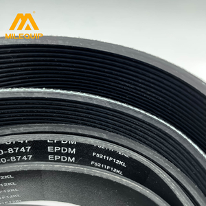 อะไหล่เครื่องจักร 3508747 350-8747 สายพานพัดลมระบายความร้อนแบบเซอร์เพนไทน์ สำหรับเปลี่ยนในรถตัก <span class=keywords><strong>Caterpillar</strong></span> 320E 323D2 323F 326D2 329D2 330D2 - Product Image 5