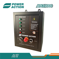 Boîtier de commande de générateur compact monophasé 220V 380V avec commutateur de transfert automatique (ATS)