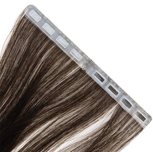 Producto actualizado, <span class=keywords><strong>extensiones</strong></span> <span class=keywords><strong>de</strong></span> <span class=keywords><strong>cabello</strong></span> Ziplock, <span class=keywords><strong>extensiones</strong></span> <span class=keywords><strong>de</strong></span> <span class=keywords><strong>cabello</strong></span> con Clip Invisible a presión, extensión adhesiva Manual <span class=keywords><strong>Natural</strong></span> recta - Product Image 4