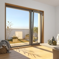 Ventanas Abatibles de Aluminio DEEZON Personalizadas con Doble Vidrio y Malla Mosquitera, Apertura Exterior Estándar