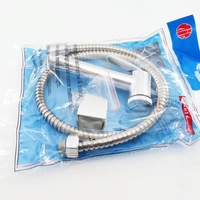 Qiying Ensemble de bidet transfrontalier le plus vendu, pistolet de pulvérisation ABS pour toilettes, nettoyeur de salle de bain portable, douchette à pression, effet pluie