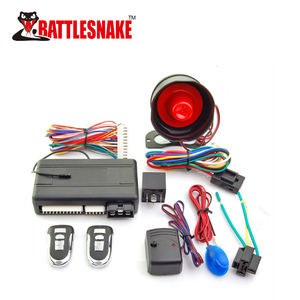 Système d'alarme de voiture à télécommande universelle Alarme <span class=keywords><strong>antivol</strong></span> de voiture à sens unique avec interrupteur à distance Verrouillage Déverrouillage - Product Image 3